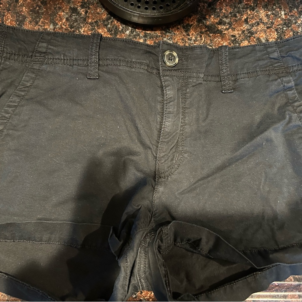 American Eagle Outfitters Black Super Stretch Shorts